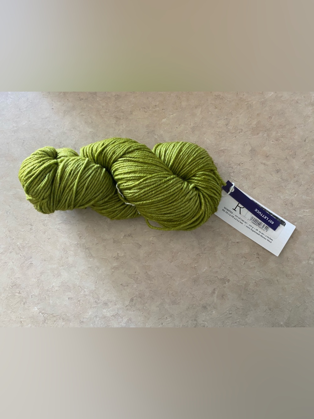Malabrigo Rios merino wool yarn lettuce color